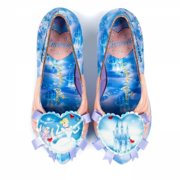 Disney Cinderella Heels "Faith in Dreams" by Irregular Choice Size 42/US 10 - Picture 2 of 15